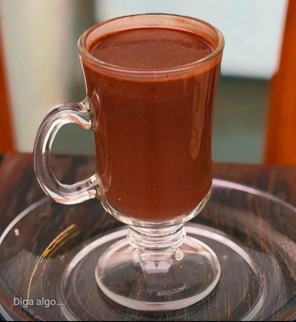 Chocolate Quente na Taça